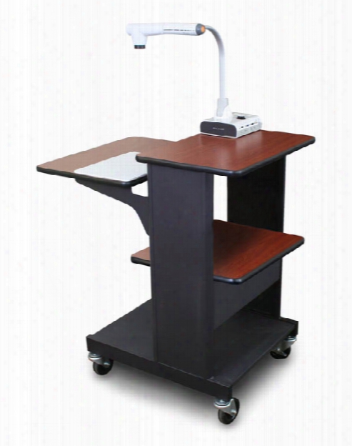 Marvel Vizion Benchmark Mobile Presentation Cart - (cherry Laminate) By Marvel