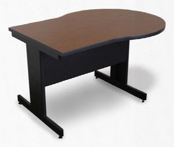 Marvel Vizion Keyhole Laminate Top Side Table With Modesty Panel - (cherry Laminate) By Marvel