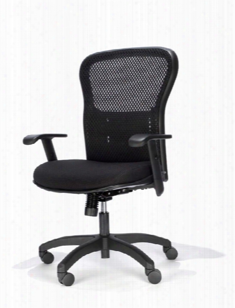 Mesh Back Chair With Air Mesh Fabric Seat By Rfm Seating