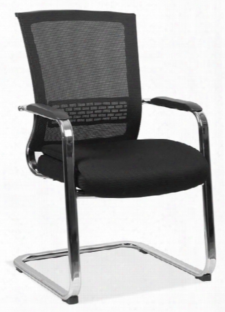 Mesh Sled Base Guest Chair By Office Source