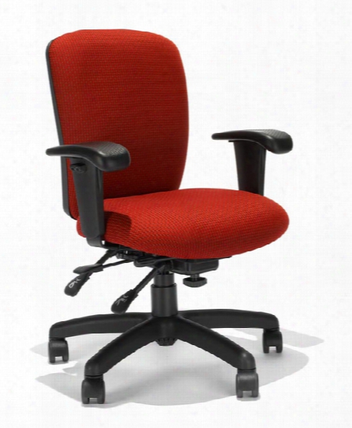 Mid Back Task Chair With Seat Slider By Rfm Seating