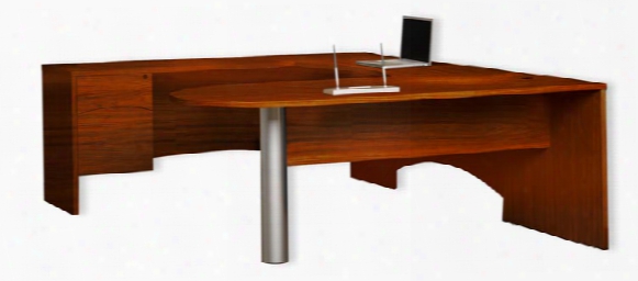 Peninsula U Shaped Desk With Pedestal By Mayline Office Furniture