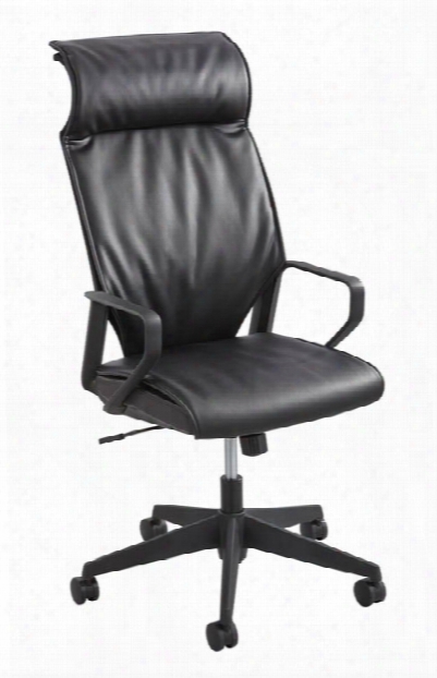 Priya™ Leather High Back Executive Chair By Safco Office Furniture