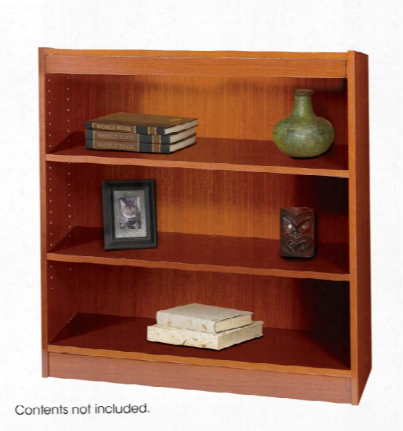 Square-edge Veneer Bookcase - 3 Shelf By Safco Office Furniture