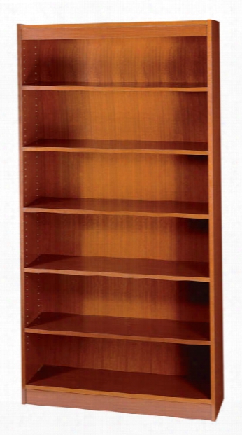 Square-edge Veneer Bookcase - 6 Shelf By Safco Office Furniture