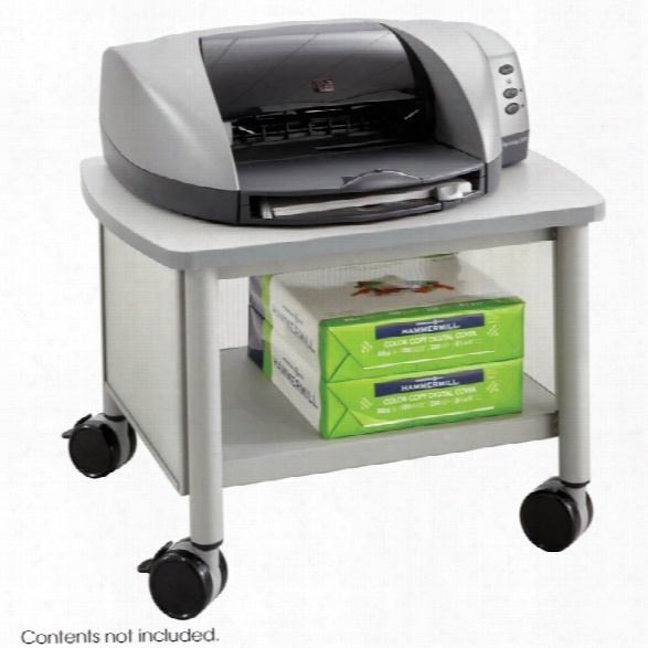 Under Table Mobile Printer Stand By Safco Office Furniture