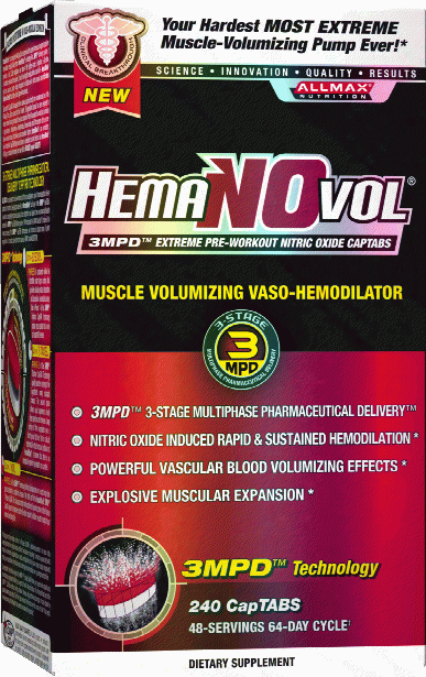 Allmax Nutrition Hemanovol - 240 Captabs