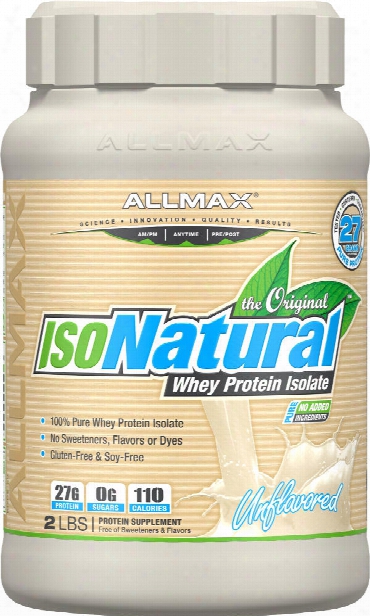 Allmax Nutrition Isonatural - 2lbs Unflavored