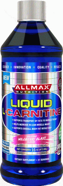 Allmax Nuttition Liquid L-carnitine - 16 Fl. Oz. Wildberry Blast