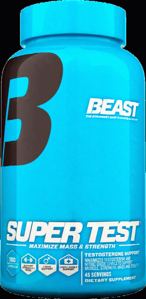 Beast Spports Nutrition Super Test - 180 Rapid Release Capsules