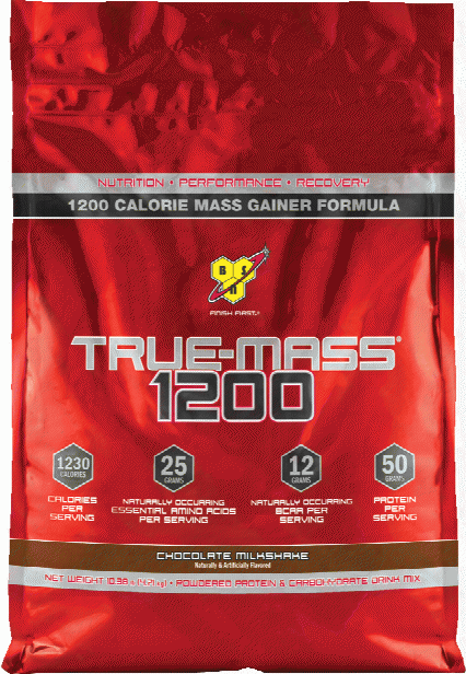 Bsn True-mass 1200 - 10.25lbs Chocolate Milkshake