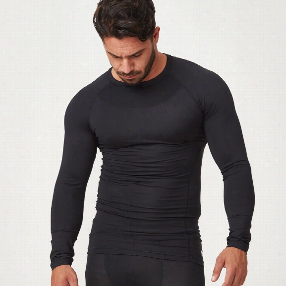 Compression Long Sleeve Top - Black - S