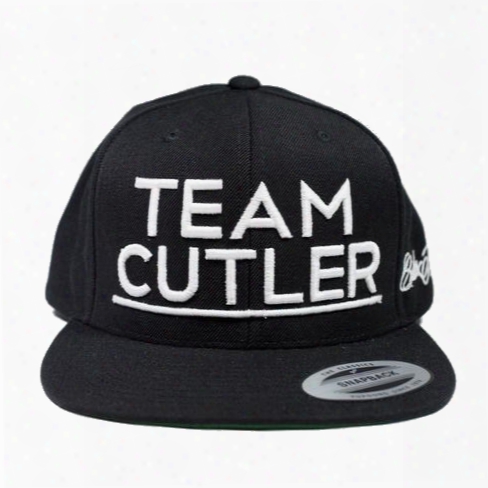 Cutler Athletisc Team Cutler Snapback - One Size Black/white