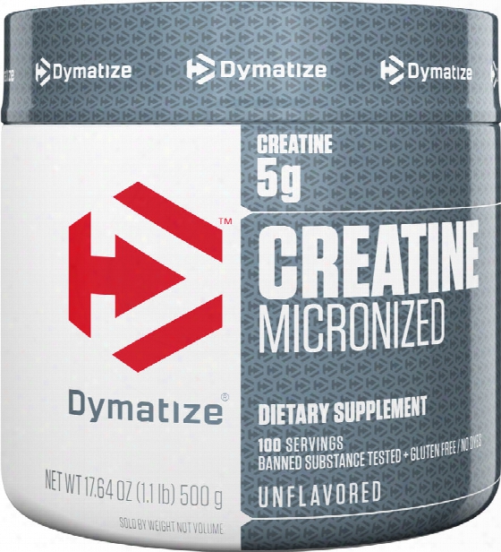 Dymatize Creatine Micronized - 500g Unflavored