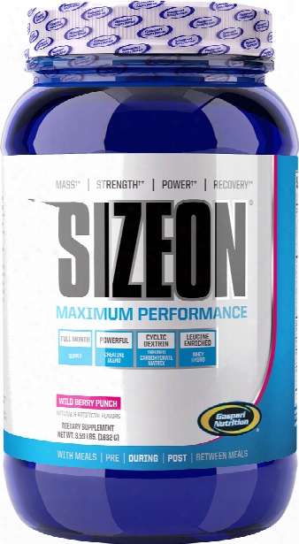 Gaspari Nutrition Sizeon Maximum Performance - 24 Servings Wild Berry