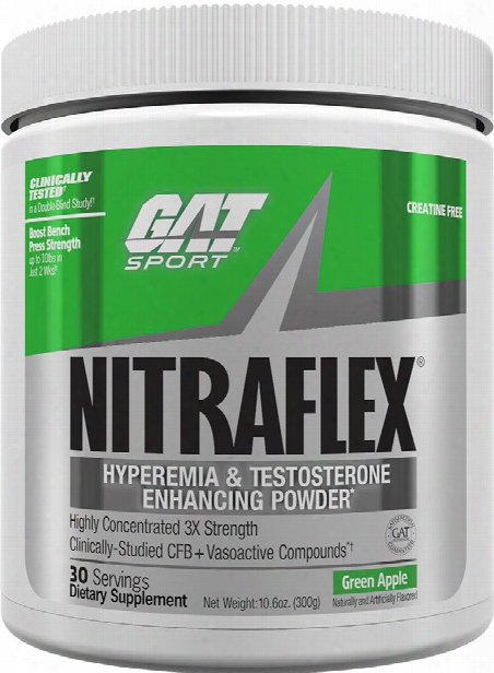 Gat Sport Nitraflex - 30 Servings Green Apple