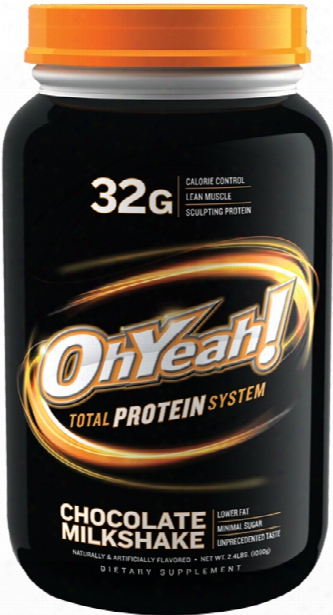 Iss Oh Yeah! Total Protein System - 2.4lbs Chocolate Milkshake