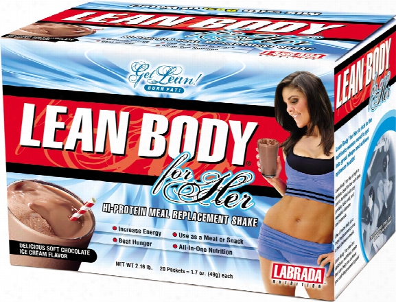 Labrada Nutrition Lean Body For Her Meal Replacement - 20 Packets Deli