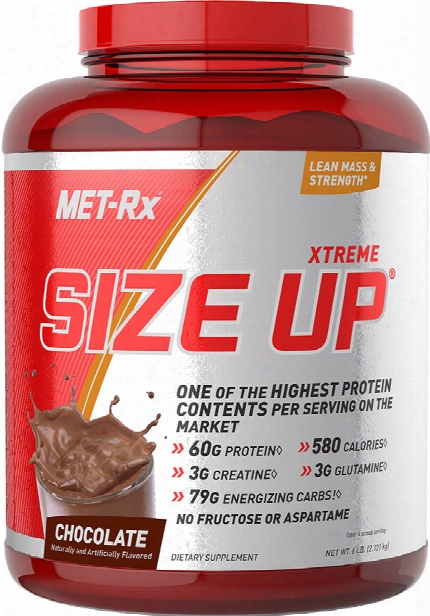 Met-rx Xtreme Size Up - 6lbs Chocolate