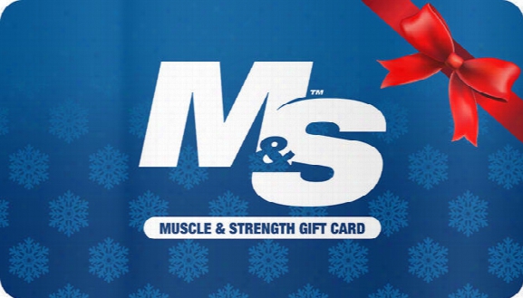 Muscle & Strength Accessories Gift Card - $25 Gift Card