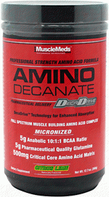 Musclemeds Amino Decanate - 30 Servings Citrus Lime