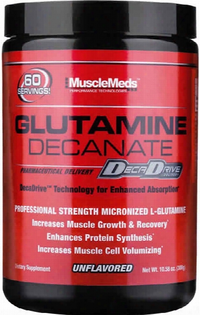 Musclemeds Glutamine Decanate - 300g