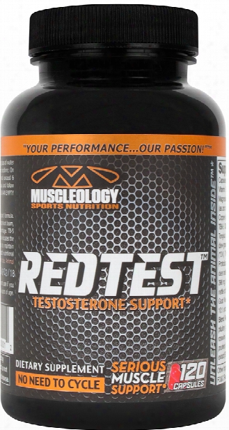 Muscleology Redtest - 120 Capsules