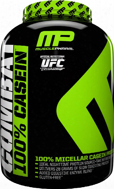 Musclepharm Combat 100% Casein - 4lbs Chocolate Milk