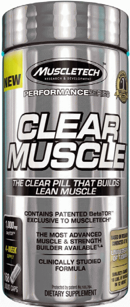 Muscletech Clear Muscle - 168 Liquid Caps