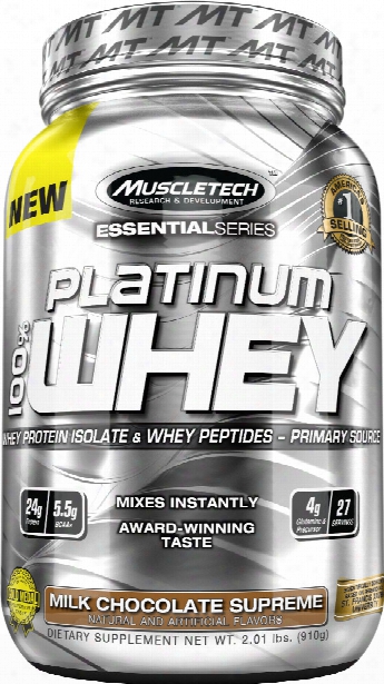 Muscletech Platinum 100% Whey - 2lbs Cookies And Cream