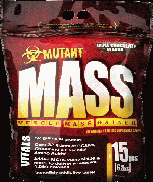 Mutant Mass Gainer - 15lbs Triple Chocolate Flavor