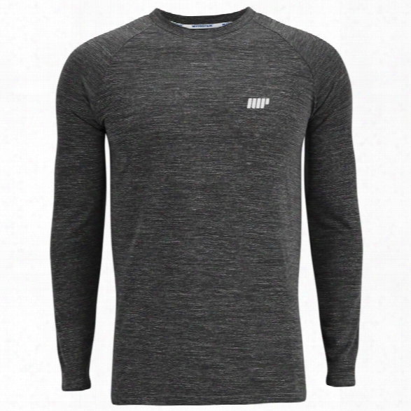 M Yprotein Men's Performance Long Sleeve Top - Black, S