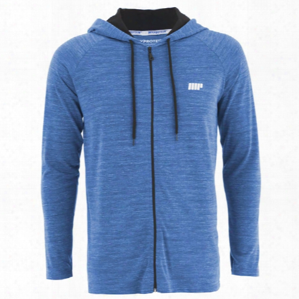 Myprotein Men's Performance Zip Hoodie - Blue Marl, Xxl