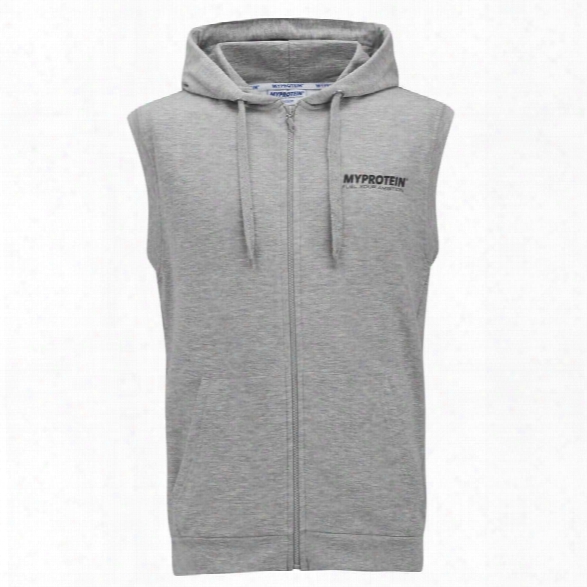 Myprotein Men's Sleeveless Hoodie - Grey Marl, M