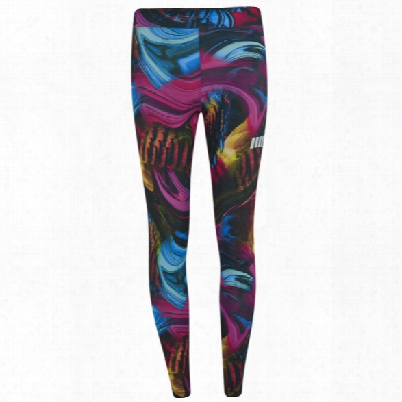 Myprotein Psychedelic Swirl Print Leggings, Multi, Xs/us 2 (usa)