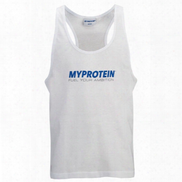 Mylrotein Stringer Tank, White, Xxl