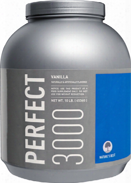 Nature's Best Perfect 3000 - 10lbs Vanill