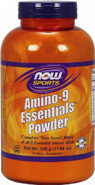 Now Foods Amino-9 Essentials Powder - 330g