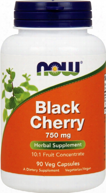 Now Foods Black Cherry Extract - 90 Vcapsules