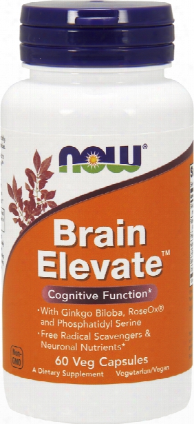 Now Foods Brain Elevate - 60 Vcapsules