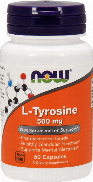 Now Foods L-tyrosine - 60 Capsules