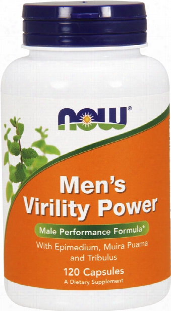 Now Foods Men's Virility Power - 120 Capsules