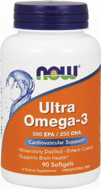 Now Foods Ultra Omega-3 - 90 Softgels