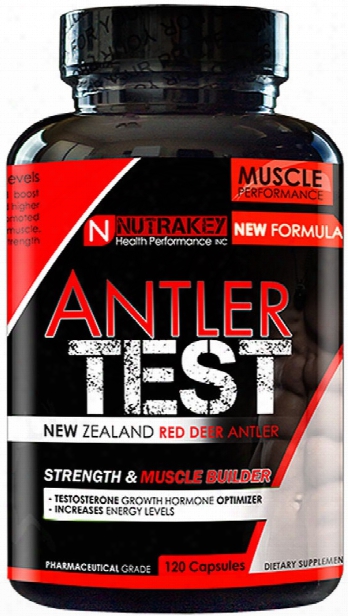 Nutrakey Antler Test - 120 Capsules