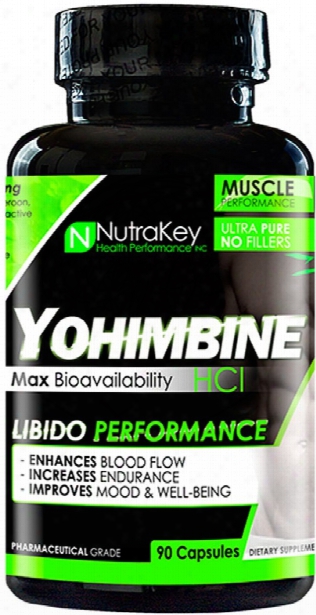 Nutrakey Yohimbine Hcl - 90 Capsules