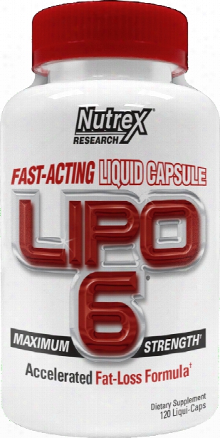 Nutrex Lipo-6 - 120 Liqui-caps