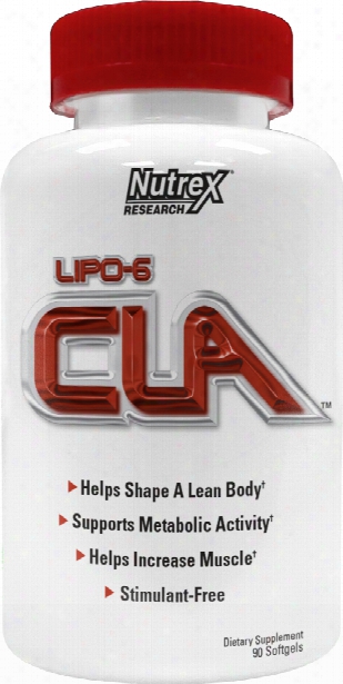 Nutrex Lipo-6 Cla - 90 Softgels