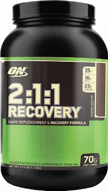 Optimum Nutrition 2:1:1 Recovery - 3.73lbs Colossal Chocolate