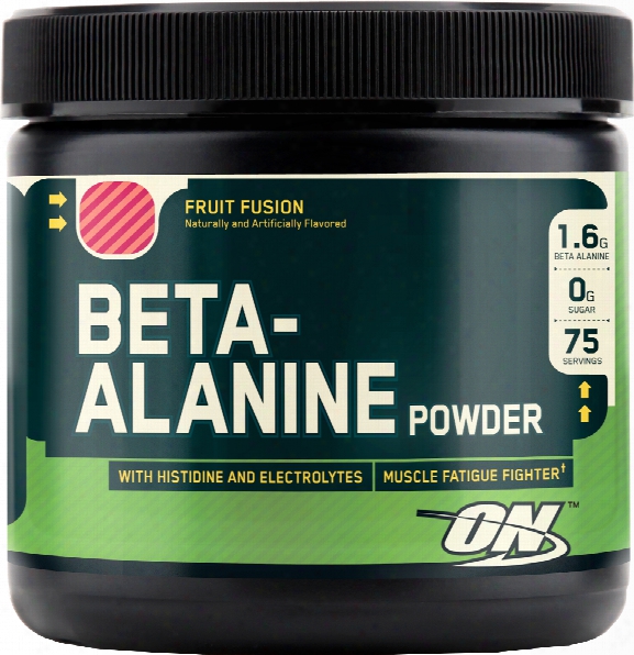 Optimum Nutrition Beta-alanine Powder - 75 Servings Fruit Fusion