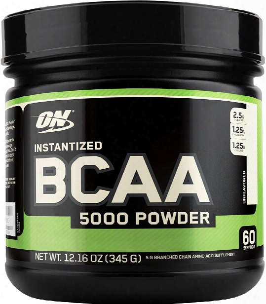 Optimum Nutrition Instantized Bcaa 5000 Powder - 60 Servings Unflavore